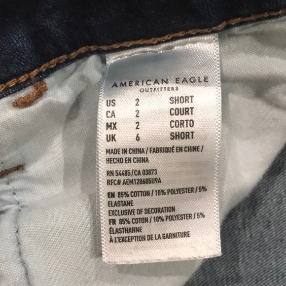 American Eagle Super Hi Rise Jegging size 2short - Picture 3 of 5